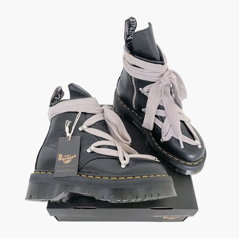 Doc Martens X Rick Owens Pentagram Boots Size 39 - Picture 3 of 11